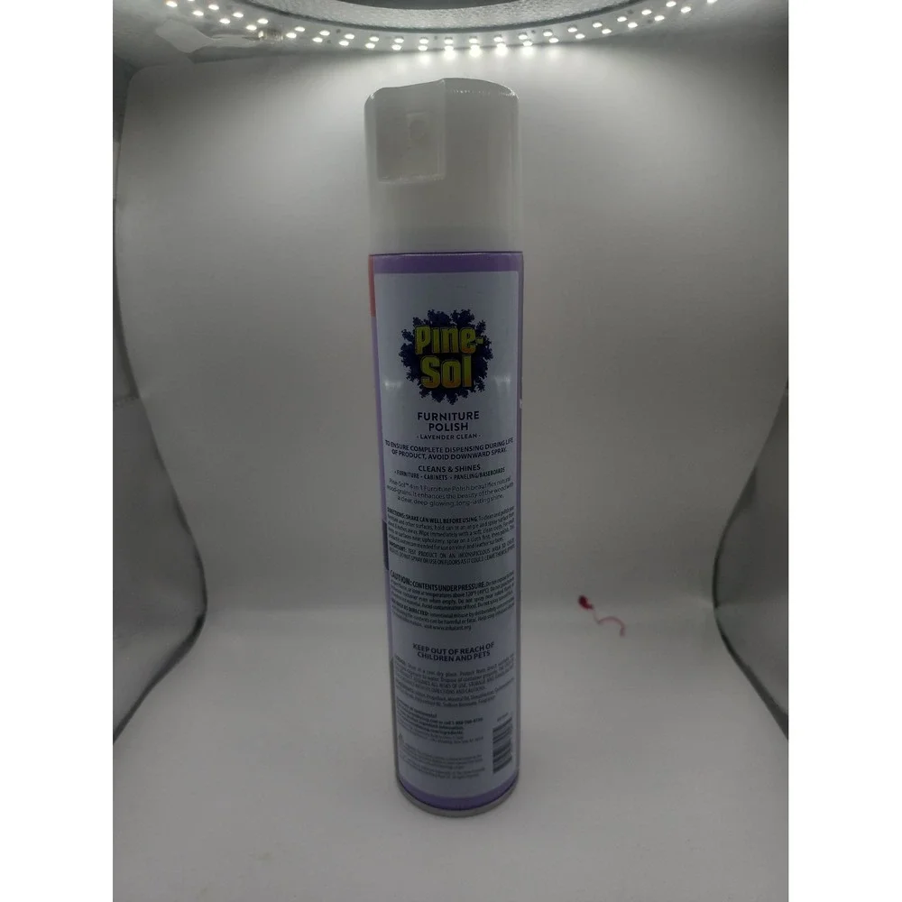 Pine-Sol Furniture Polish 4 in 1  12.7oz Aerosol Can Lavender Clean Scent